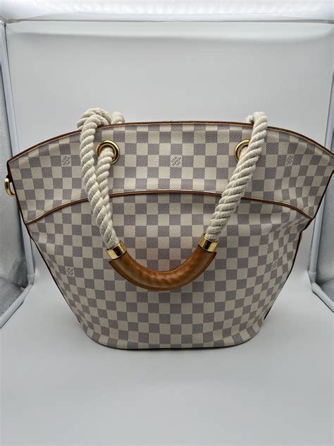 LOUIS VUITTON Damier Azur Pampelonne GM 